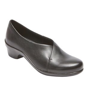 Aravon by Rockfport. Kitt Asym Slip-on Leather